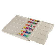 Load image into Gallery viewer, White Nights Extra Fine Artists Grade Professional Watercolors Modern History Set 24 x 2.5 ml Full Pans by Nevskaya Palitra