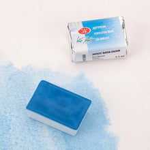 Load image into Gallery viewer, Watercolor set "white nights" 36 colours full pans set plastic box iws unique colour sheme