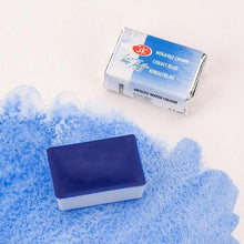 Load image into Gallery viewer, Watercolor set "white nights" 36 colours full pans set plastic box