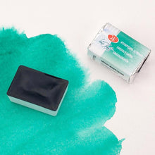 Load image into Gallery viewer, Watercolor set "white nights" 36 colours full pans set plastic box