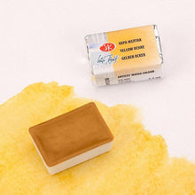 Load image into Gallery viewer, Watercolor set "white nights" 36 colours full pans set plastic box iws unique colour sheme
