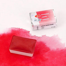 Load image into Gallery viewer, Watercolor set "white nights" 36 colours full pans set plastic box