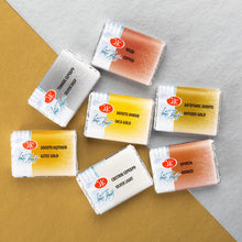 Load image into Gallery viewer, New Terrific Set of 7 Metallic Full Pans watercolours