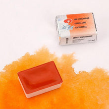 Load image into Gallery viewer, Watercolor set "white nights" 36 colours full pans set plastic box